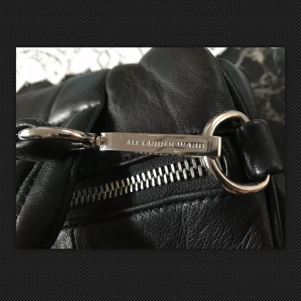 Alexander Wang Neoprene Resin Rocco Leather Duffle - Picture 6 of 7